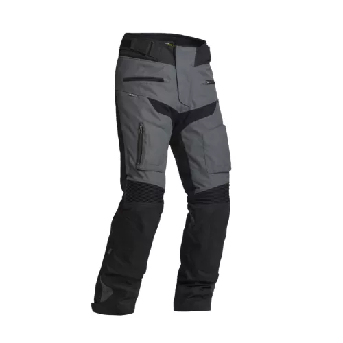 Pantaloni moto textil Lindstrands Myrtorp gri/negru