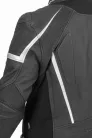 Geacă moto piele/textil Lindstrands Sanden negru
