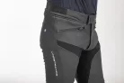 Pantaloni moto piele/textil Lindstrands Sanden negru
