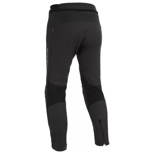 Pantaloni moto piele/textil Lindstrands Sanden negru