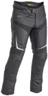 Pantaloni moto textil Lindstrands Sandvik negru/alb