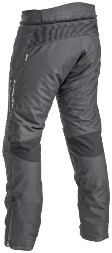 Pantaloni moto textil Lindstrands Sandvik negru/alb