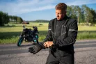 Geacă moto textil Lindstrands Lomsen negru