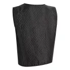 Geacă moto textil Lindstrands Lomsen negru/galben fluo