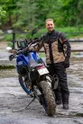 Geacă moto textil Lindstrands Sylarna nisipiu