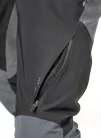 Pantaloni moto textil Lindstrands Lofsdalen negru/gri oțel
