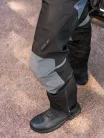 Pantaloni moto textil Lindstrands Lofsdalen negru/gri oțel