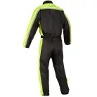 Combinezon de ploaie Lindstrands Sidvallen negru/galben fluo