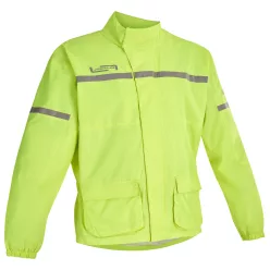 Geacă de ploaie Lindstrands Sidvallen galben fluo