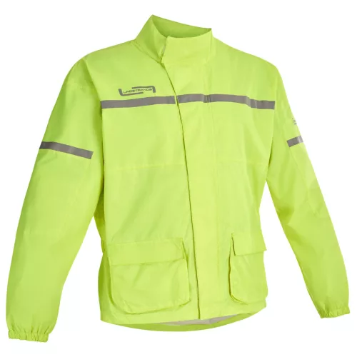 Geacă de ploaie Lindstrands Sidvallen galben fluo