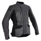 Geacă moto textil damă Lindstrands Storbo grafit/negru