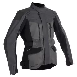 Geacă moto textil damă Lindstrands Storbo grafit/negru