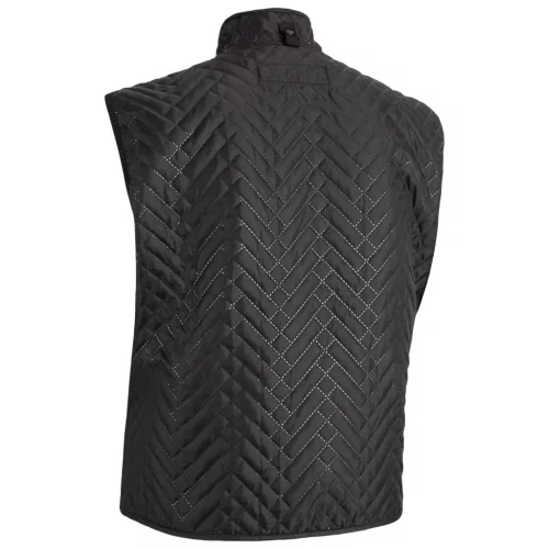 Geacă moto textil Lindstrands Storbo gri deschis/negru