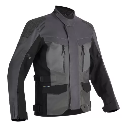 Geacă moto textil Lindstrands Storbo grafit/negru