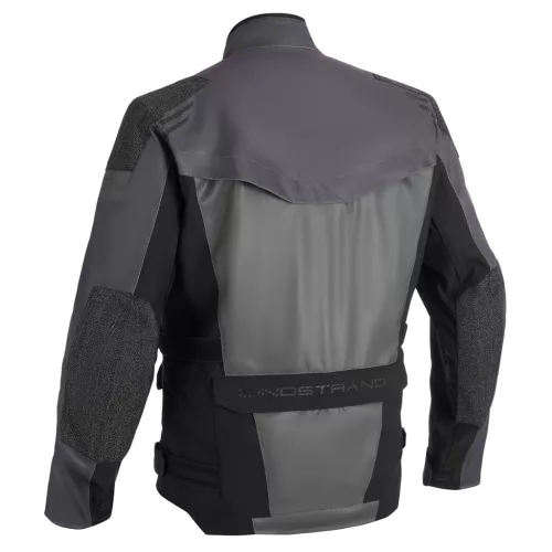 Geacă moto textil Lindstrands Storbo grafit/negru
