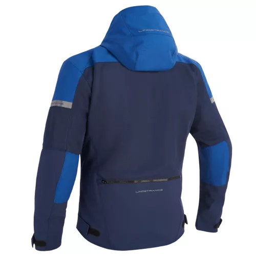 Geacă moto textil Lindstrands Rexbo V2 bleumarin