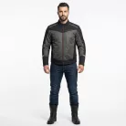 Geaca Lindstrands Delsbo negru/gri