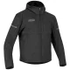 Geacă moto textil Lindstrands Hamra negru