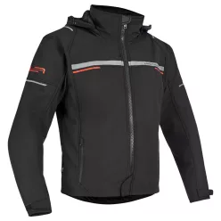 Geacă moto textil Lindstrands Saxby negru