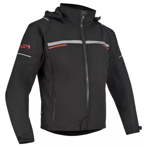 Geacă moto textil Lindstrands Saxby negru