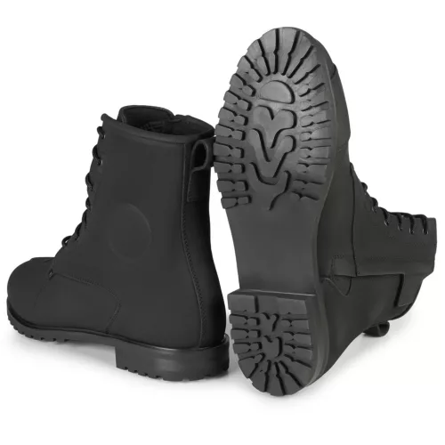 Ghete moto Lindstrands Urban Combat negru