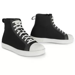 Pantofi moto Lindstrands Con gri/alb