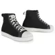 Pantofi moto Lindstrands Con gri/alb