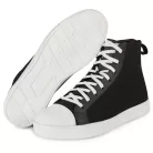 Pantofi moto Lindstrands Con gri/alb