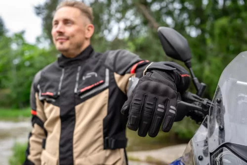 Mănuși moto Lindstrands Klippen negru