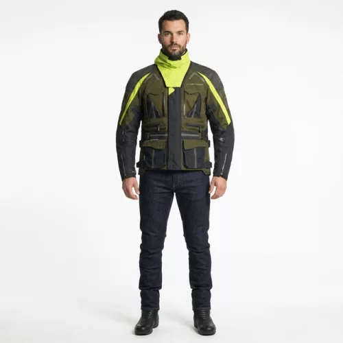 Geaca Lindstrands Oman Negru/kiwi