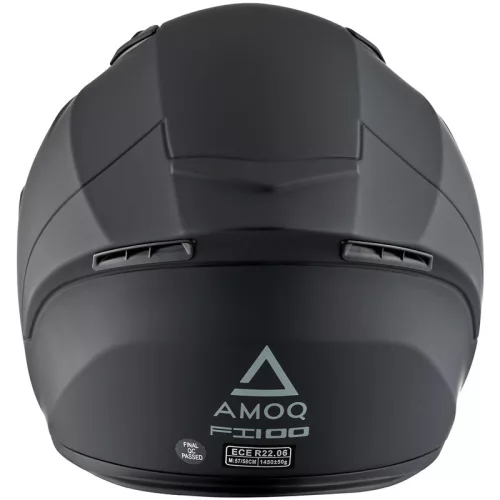 Casca AMOQ FI100 Solid Negru mat