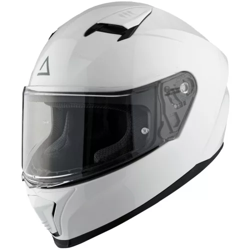 Casca AMOQ FI100 Solid Alb lucios