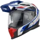 Casca Amoq AI100 Mojave alb/rosu/albastru