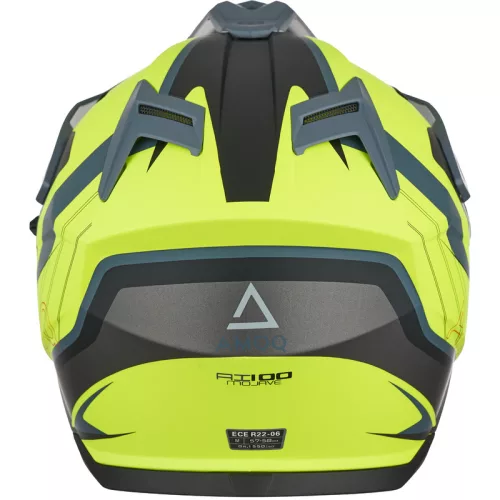 Casca Amoq AI100 Mojave gri/galben