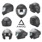 Casca AMOQ MI200 negru mat