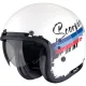Casca Scorpion Belfast EVO Adonis Alb Rosu Albastru