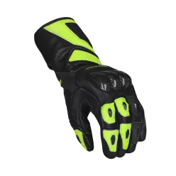 Mănuși moto SECA Atom vară galben neon