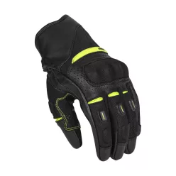 Mănuși moto SECA Axis Mesh II vară galben neon