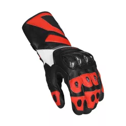 Mănuși moto SECA Atom vară roșu