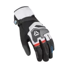 Mănuși moto SECA Turismo WP vară roșu/albastru/gri