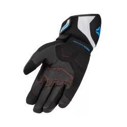 Mănuși moto SECA Turismo WP vară roșu/albastru/gri