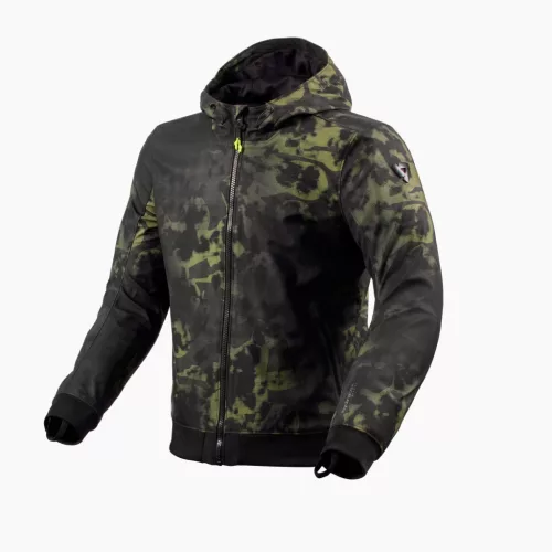 Geaca Moto Revit Saros WB negru/verde