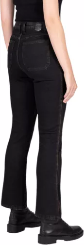 Jeans Moto dama Knox Cartmel SHORT negru-rugina