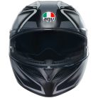 Casca Agv K3 E2206 Compound Negru Mat / Gri