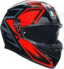 Casca AGV K3 E2206 Compound Negru / Rosie