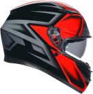 Casca AGV K3 E2206 Compound Negru / Rosie