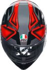 Casca AGV K3 E2206 Compound Negru / Rosie