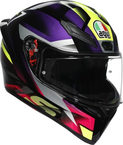 Casca AGV K1 S Fastlap Neagra / Mov / Roz