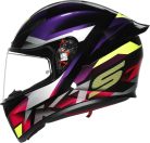 Casca AGV K1 S Fastlap Neagra / Mov / Roz
