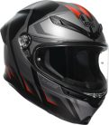 Casca AGV K6-S Karve Negru Mat / Gri / Rosu